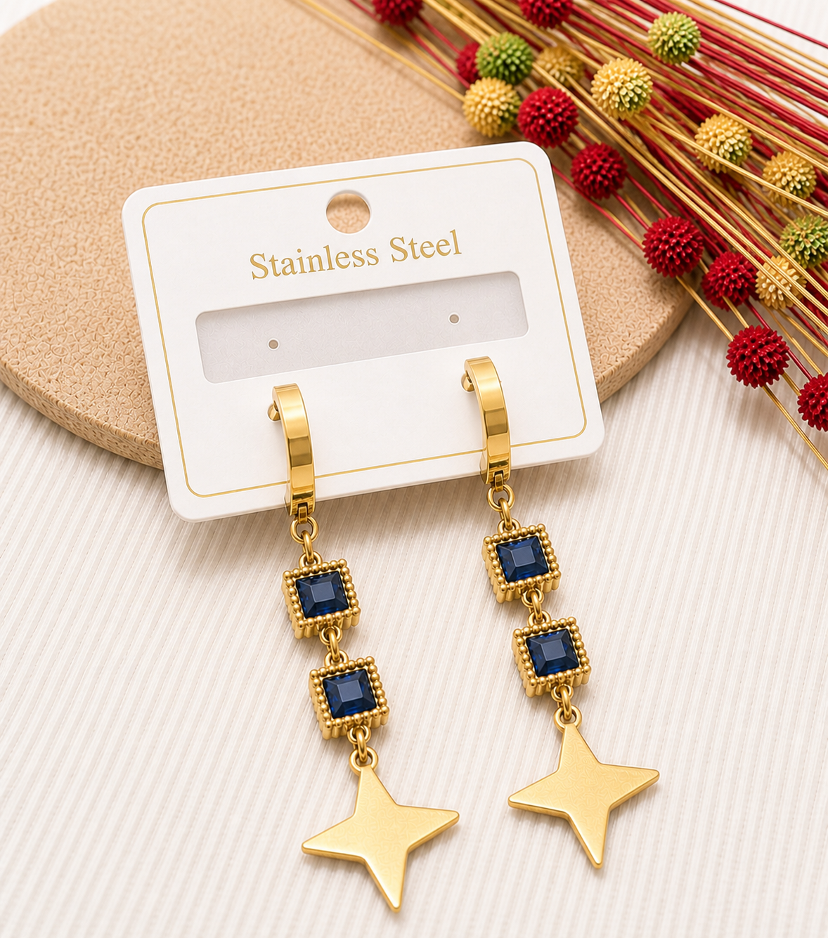 MJ Midnight Star Drop Earrings