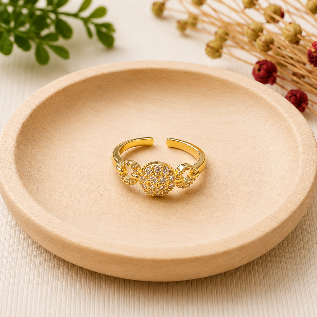 MJ Crystal Orb Ring - Image 3