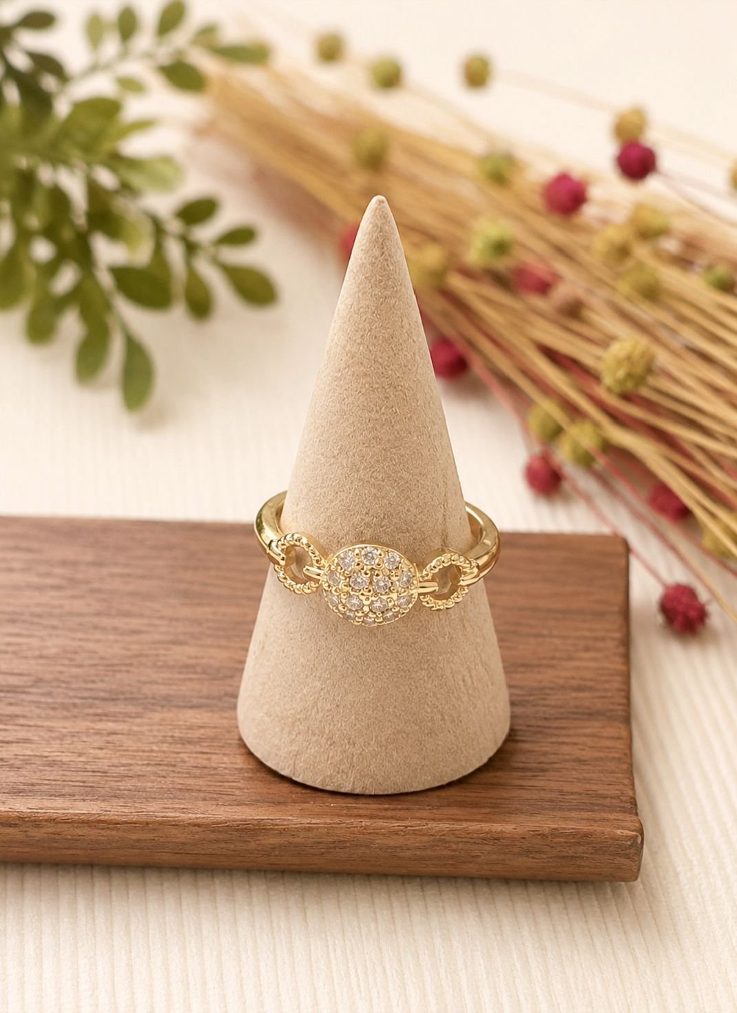MJ Crystal Orb Ring - Image 2