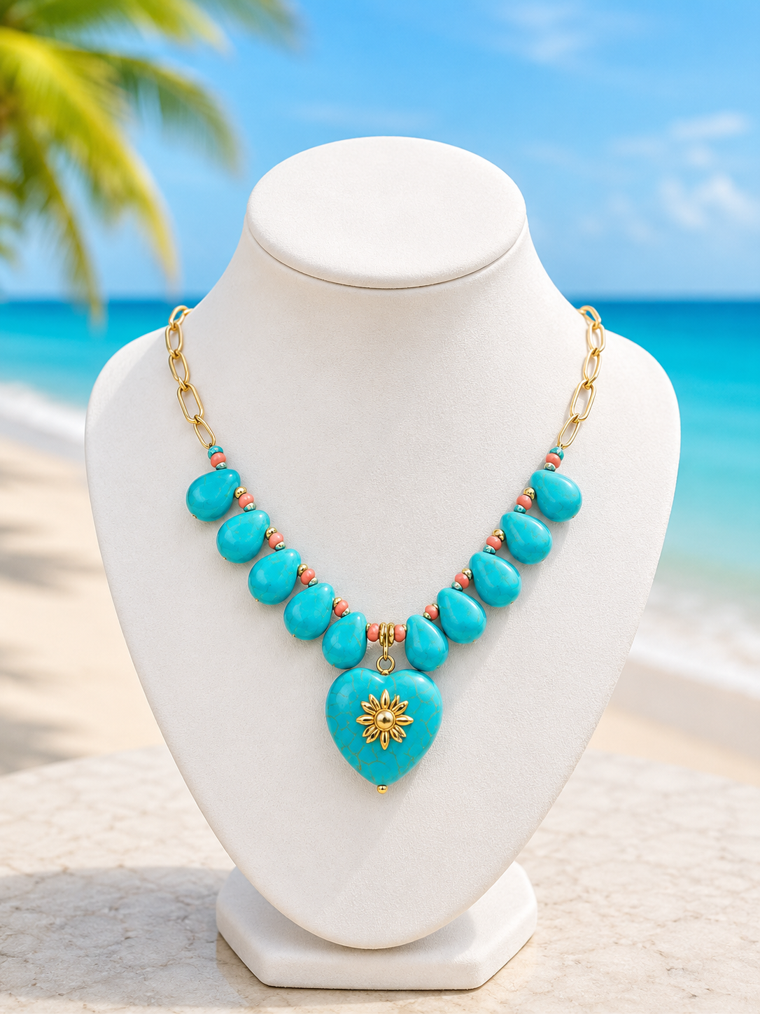 MJ Turquoise Romance Necklace