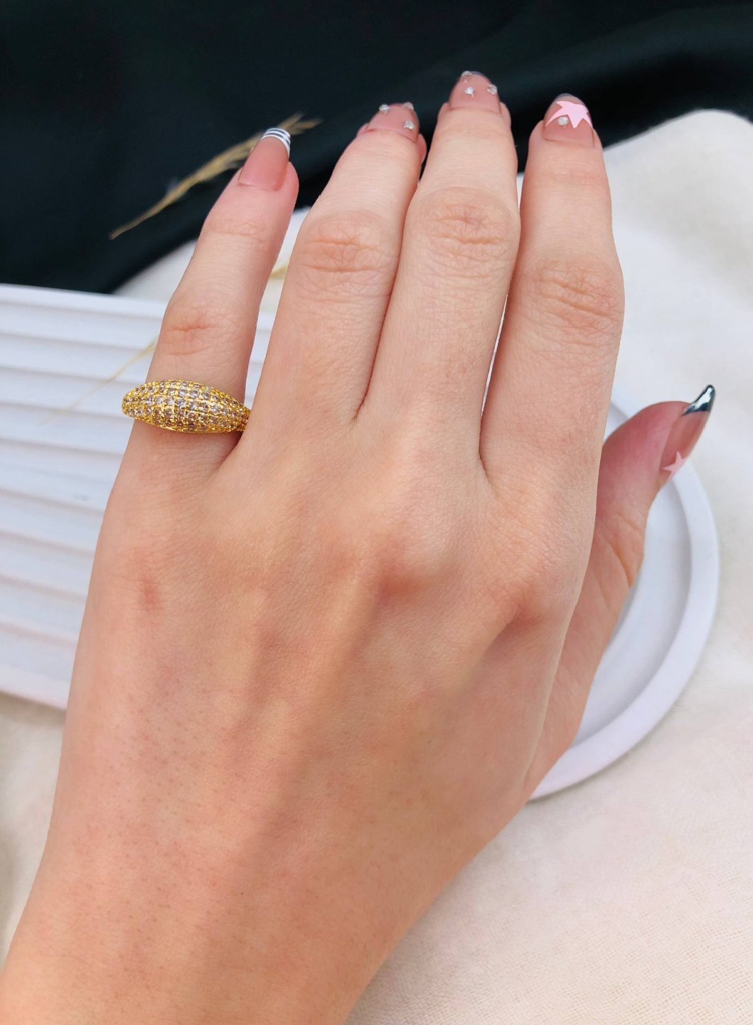 MJ Gold-Plated Pinky Ring (12)