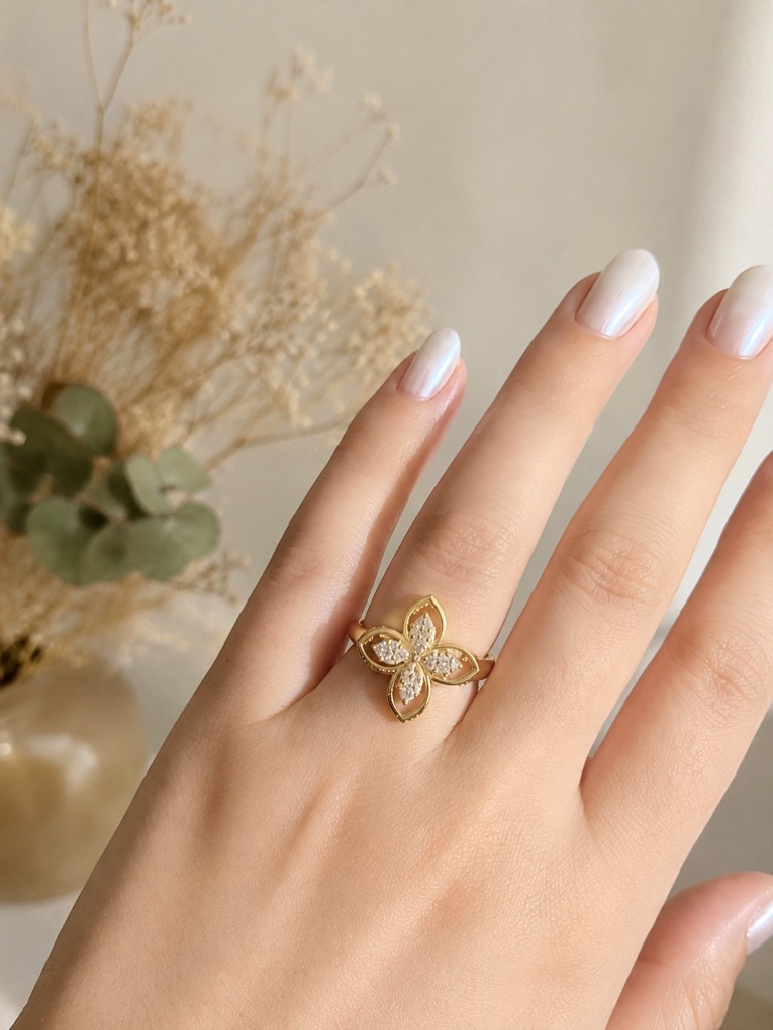 MJ Gold-Plated Jamila Ring - Image 4