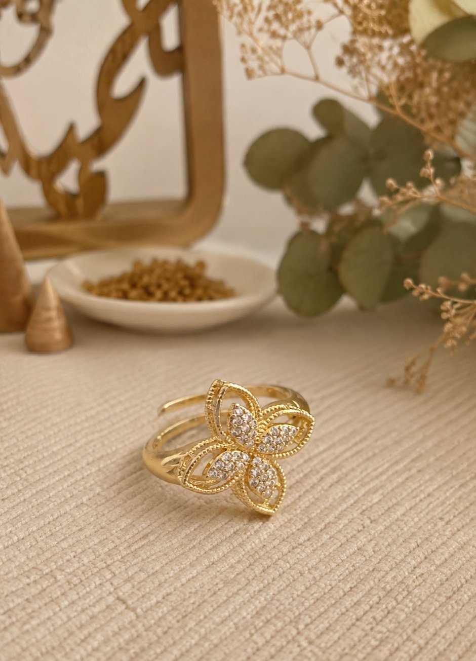 MJ Gold-Plated Jamila Ring