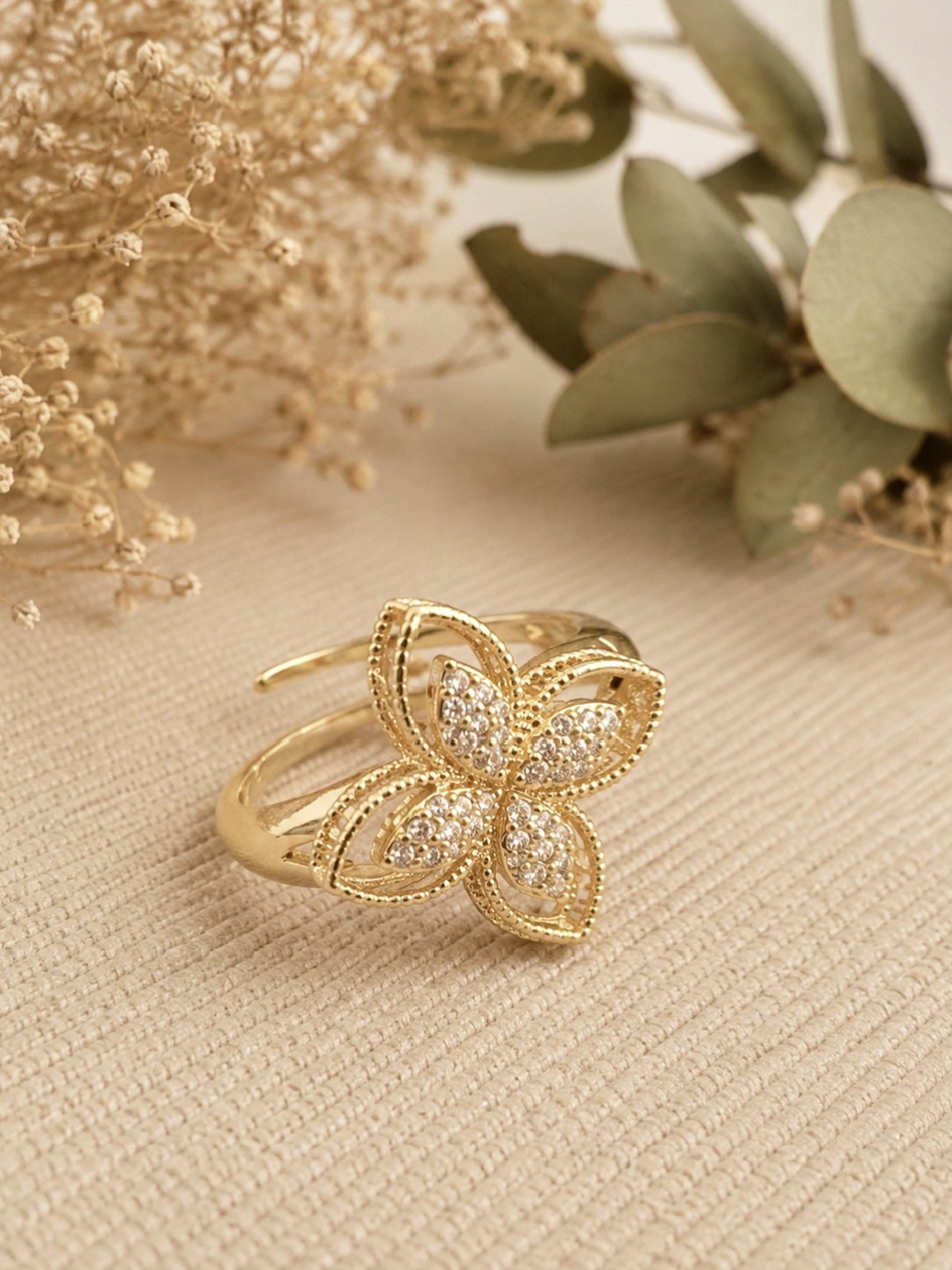 MJ Gold-Plated Jamila Ring - Image 2