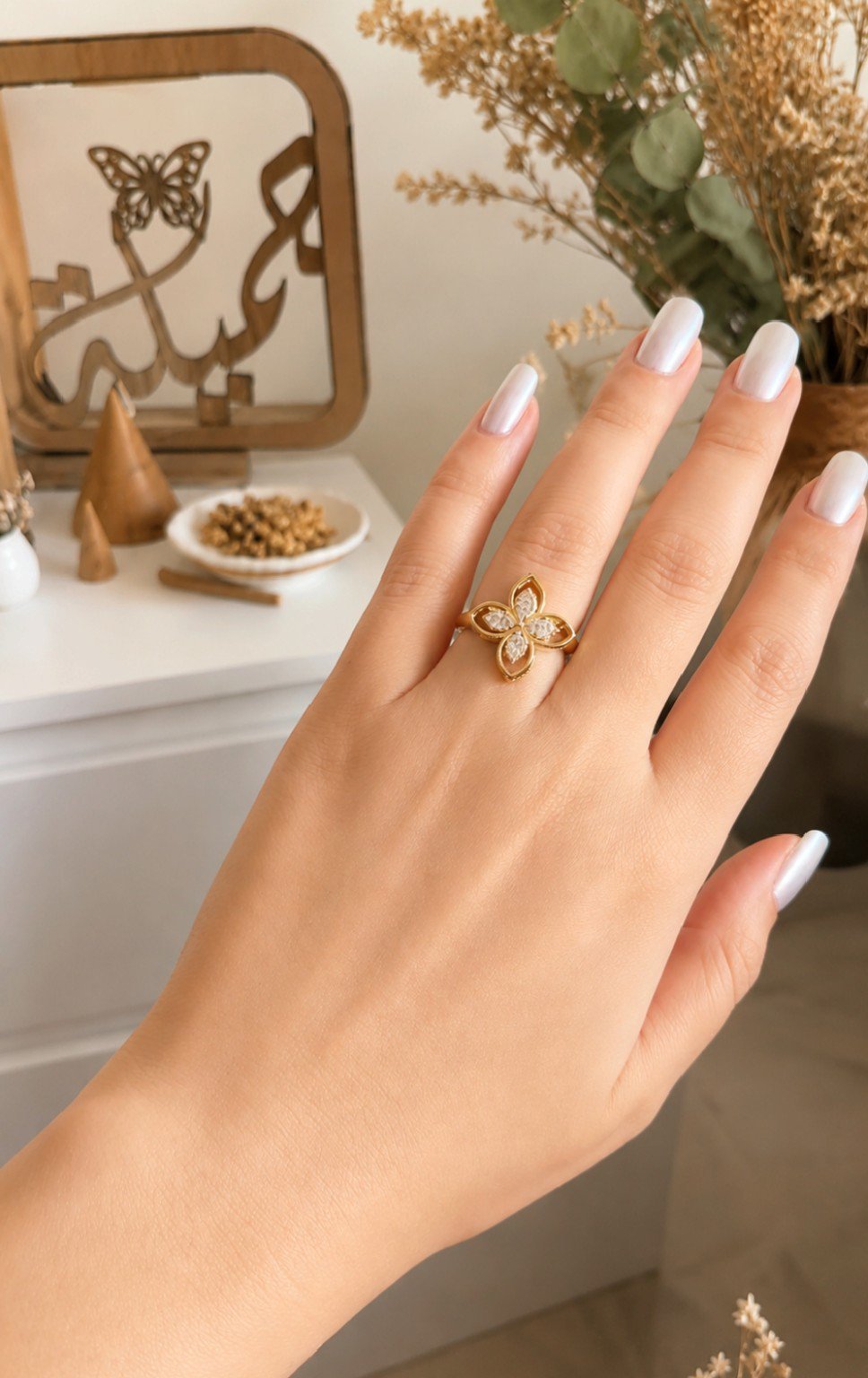 MJ Gold-Plated Jamila Ring - Image 3